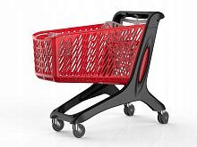 Покупательская тележка пластиковая Rabtrolley MAXI Basic 210