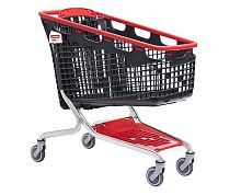 Тележка для супермаркета 200 л ARAVEN SHOPPING CART LOOP 200 L.