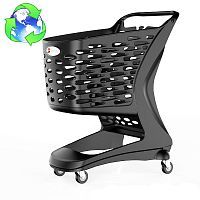 Покупательская тележка для магазина RABTROLLEY Trolley 80L MINI ECO купить в интернет магазине | M555.com.ua